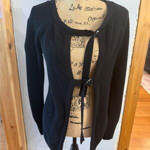 Express Black Women's Cardigan Sweater